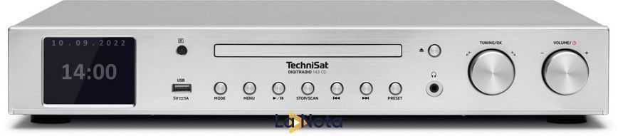 Сетевой аудиопроигрыватель TechniSat Digitradio 143 V3 Silver