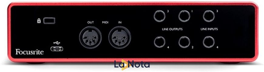 USB аудіоінтерфейс Focusrite Scarlett 4i4 3rd Gen