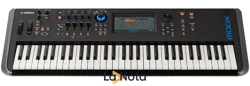 Синтезатор Yamaha MODX6, Чорний