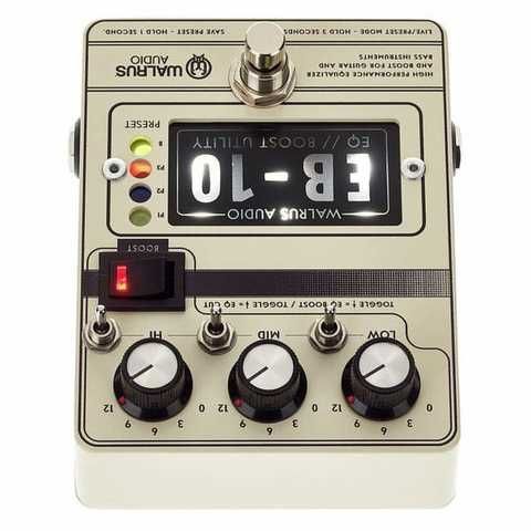 ギター WALRUS AUDIO EB-10 Cream Гитарная педаль Walrus Audio Walrus Audio EB-10 CREAM купить в