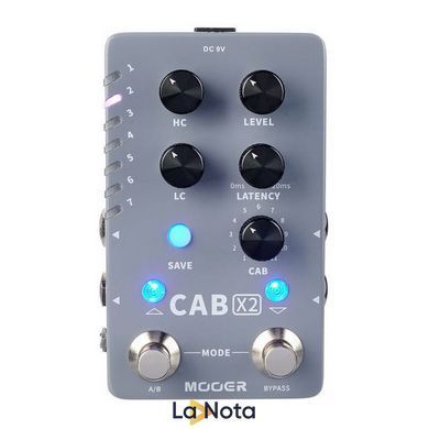 Гітарна педаль Mooer Cab X2
