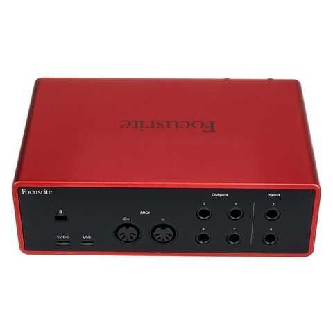USB аудиоинтерфейс Focusrite Scarlett 4i4 4th Gen купить в