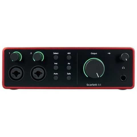 (gen. 4) FOCUSRITE Scarlett 4i4 モニター USB аудиоинтерфейс Focusrite Scarlett 4i4 4th Gen купить в