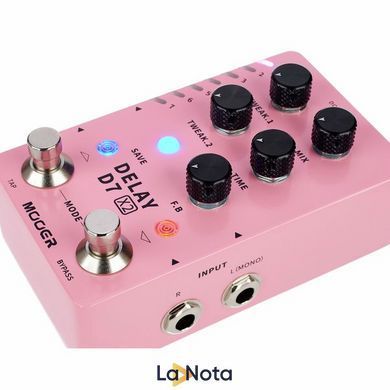 Гітарна педаль Mooer D7 X2 Delay