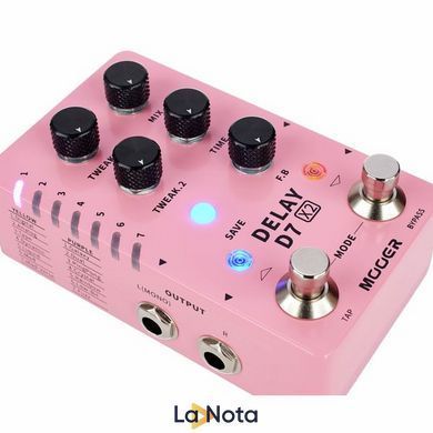 Гітарна педаль Mooer D7 X2 Delay
