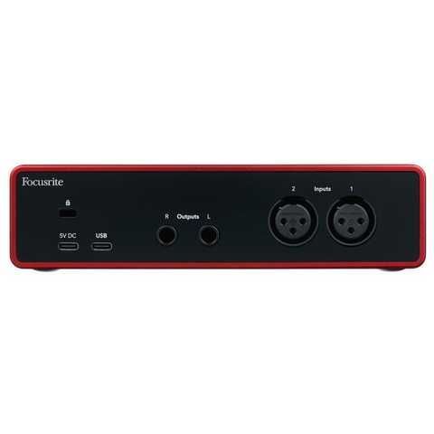 DTM・DAW Forcusrite Scarlet 2i2 4th Gen USB аудиоинтерфейс Focusrite Scarlett 2i2 4th Gen купить в