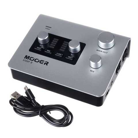 Аудиоинтерфейс Mooer Steep II Audio-Interface купить в интернет