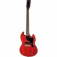 Електрогитара Harley Benton DC-60 Junior Faded Cherry