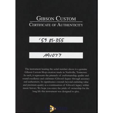 Електрогитара Gibson 1959 ES-355 Reissue VN VOS