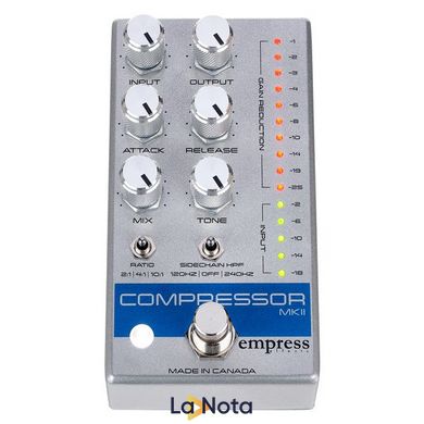 Гітарна педаль Empress Effects Compressor MKII Silver