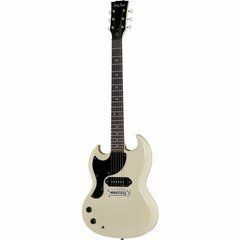 Електрогитара Harley Benton DC-60 Junior LH Polaris White