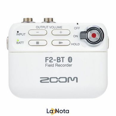 Диктофон Zoom F2-BT White