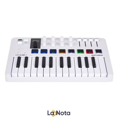 MIDI-клавіатура Arturia MiniLab 3 White