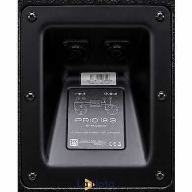 Сабвуфер HK Audio Premium PR:O 18 S