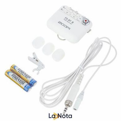 Диктофон Zoom F2-BT White