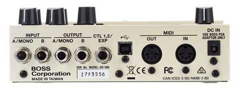Гитарная педаль Boss DD500 Digital Delay купить в интернет Гитарная педаль Boss DD500 Digital Delay купить в интернет