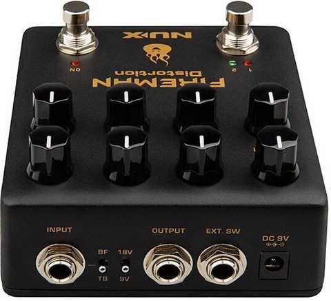 Гитарная педаль Nux Fireman Distortion купить в интернет-магазине
