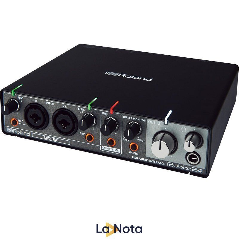 USB аудиоинтерфейс Roland Rubix24 купить в интернет-магазине LaNota