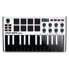 MIDI-клавіатура Akai MPK Mini MK3 White