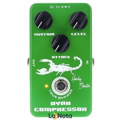 Гітарна педаль Harley Benton Dynamic Compressor