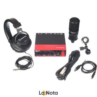 Комплект для звукозаписи Steinberg UR22C Red Recording Pack