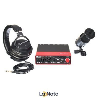 Комплект для звукозаписи Steinberg UR22C Red Recording Pack