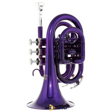 Труба Thomann TR 25 Bb-Pocket Trumpet Purple