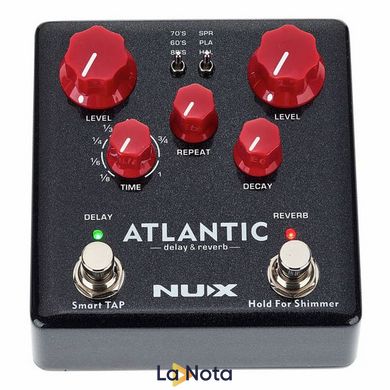 Гитарная педаль Nux Atlantic Delay & Reverb