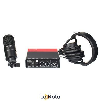 Комплект для звукозаписи Steinberg UR22C Red Recording Pack