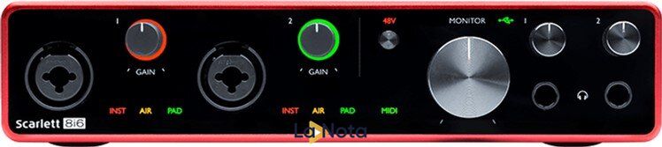 USB аудіоінтерфейс Focusrite Scarlett 8i6 3rd Gen