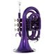 Труба Thomann TR 25 Bb-Pocket Trumpet Purple