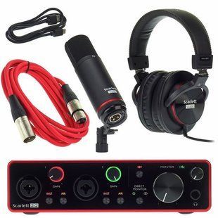 Комплект для звукозаписи Focusrite Scarlett 2i2 Studio 3rd Gen
