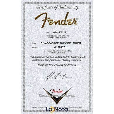 Електрогітара Fender 51 Nocaster Super Relic