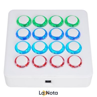 DAW контроллер DJ Techtools Midi Fighter Spectra white
