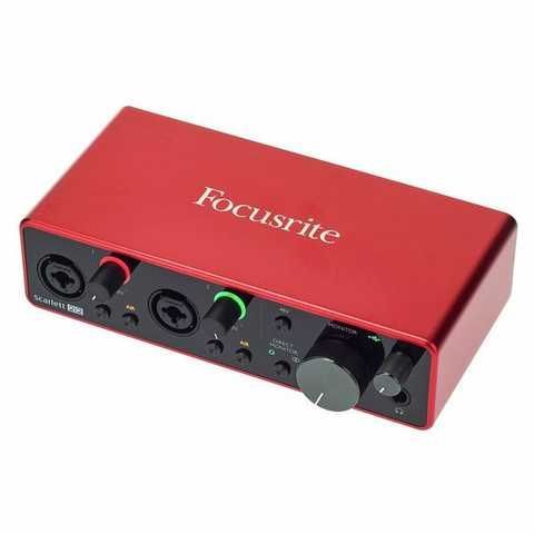 Комплект для звукозаписи Focusrite Scarlett 2i2 Studio 3rd Gen