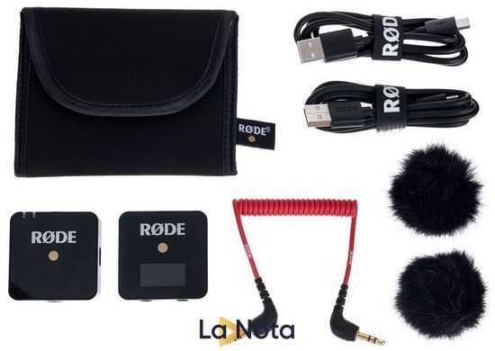 Накамерна радіосистема Rode Wireless GO Black