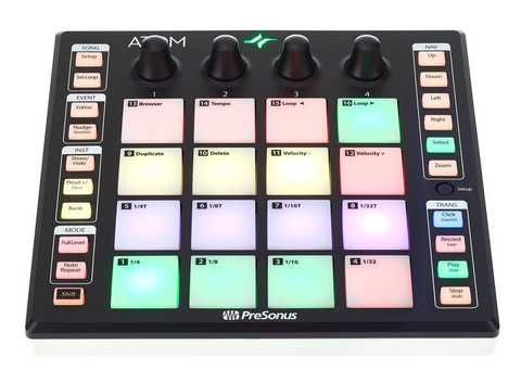 MIDI-контролер PreSonus ATOM купити в інтернет-магазині LaNota