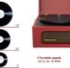 Проигрыватель виниловых дисков Crosley Voyager Burgundy Red