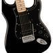 Електрогітара Squier Sonic Stratocaster HSS Black