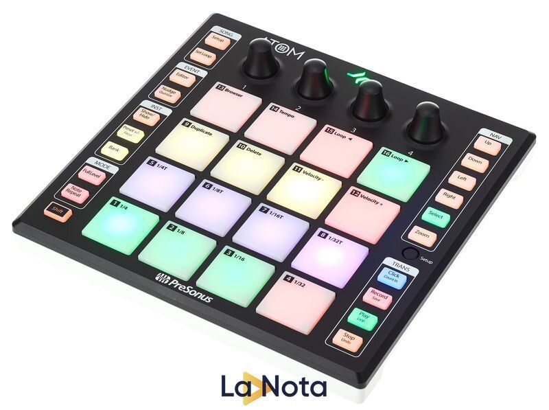 PreSonus ATOM MIDIコントローラー MIDI-контролер PreSonus ATOM купити в інтернет-магазині LaNota