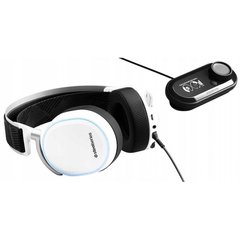 Навушники з мікрофоном SteelSeries Arctis Pro + GameDac White (61454)