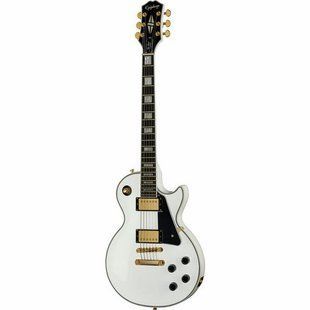 Електрогітара Epiphone Les Paul Custom Alpine White