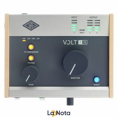 USB аудиоинтерфейс Universal Audio Volt 176