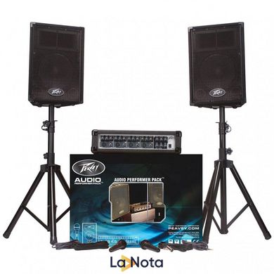 Акустичний комплект Peavey Audio Performer Pack Complete Portable PA System