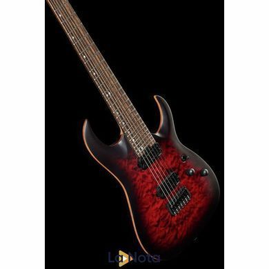 Електрогитара Harley Benton Amarok-7 BKRD Quilted Burst