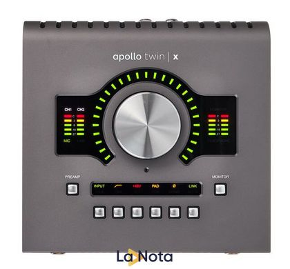 USB аудиоинтерфейс Universal Audio Apollo Twin X Quad Heritage Edition (Desktop/Mac/Win/TB3)