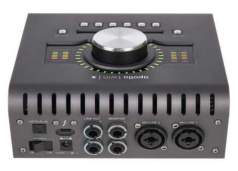 USB аудиоинтерфейс Universal Audio Apollo Twin X Quad Heritage
