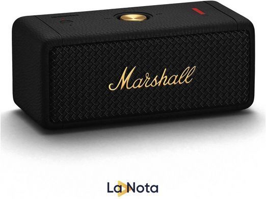 Портативна акустика Marshall Emberton II Black and Brass (1006234)