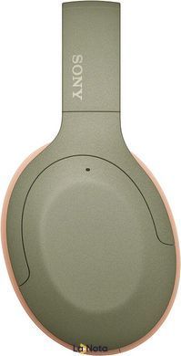 Наушники с микрофоном Sony WH-H910N Green