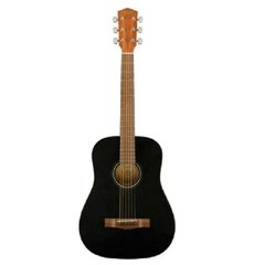 Акустическая гитара Fender FA-15 STEEL 3/4 Black w/BAG
